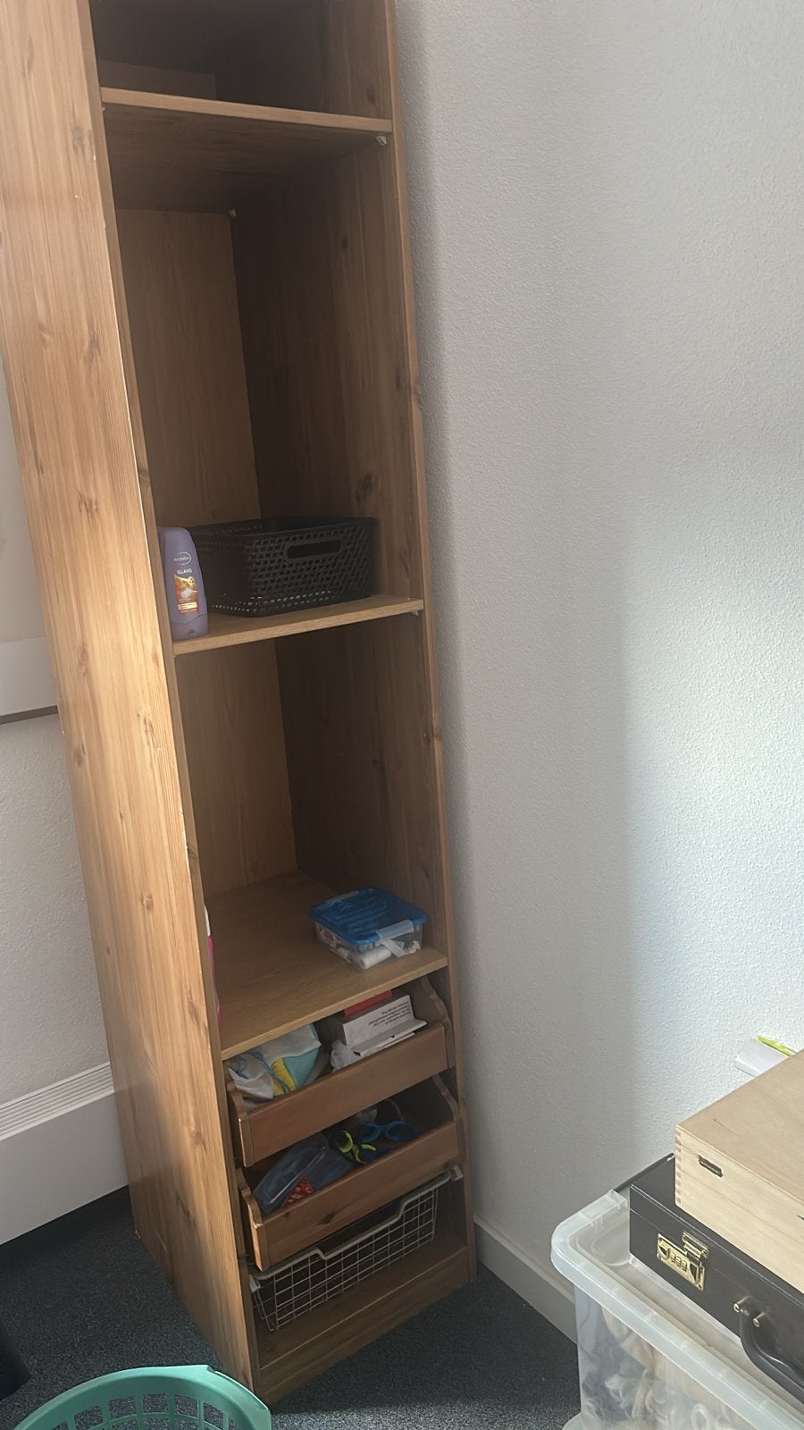 IKEA PAX kledingkast houtkleur, Huis en Inrichting, Gebruikt, 200 cm of meer, Ophalen of Verzenden, 200 cm of meer