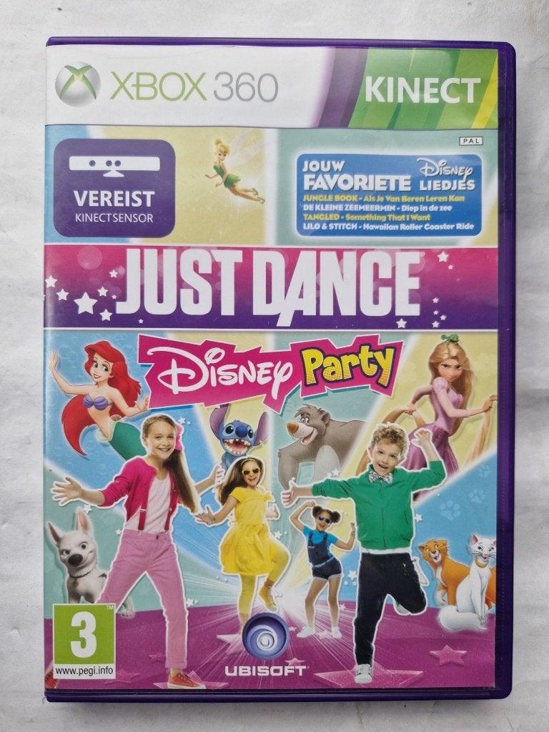 JUST DANCE disney party, Gebruikt, 1 speler, Racen en Vliegen, Ophalen of Verzenden