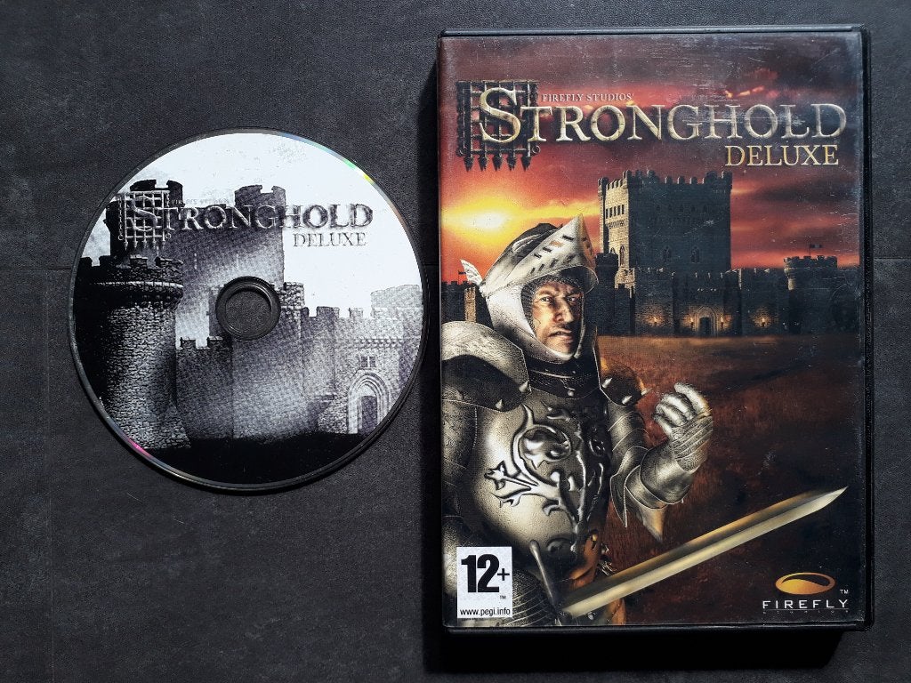PC Game - Stronghold Deluxe - Strategie Spel, 1 speler, Ophalen of Verzenden, Zo goed als nieuw, Strategie en Constructie