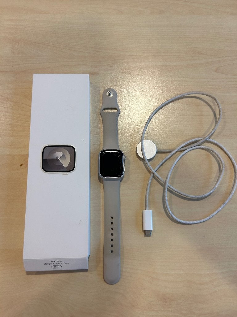 Apple Watch Serie 9 Starlight 41 mm GPS