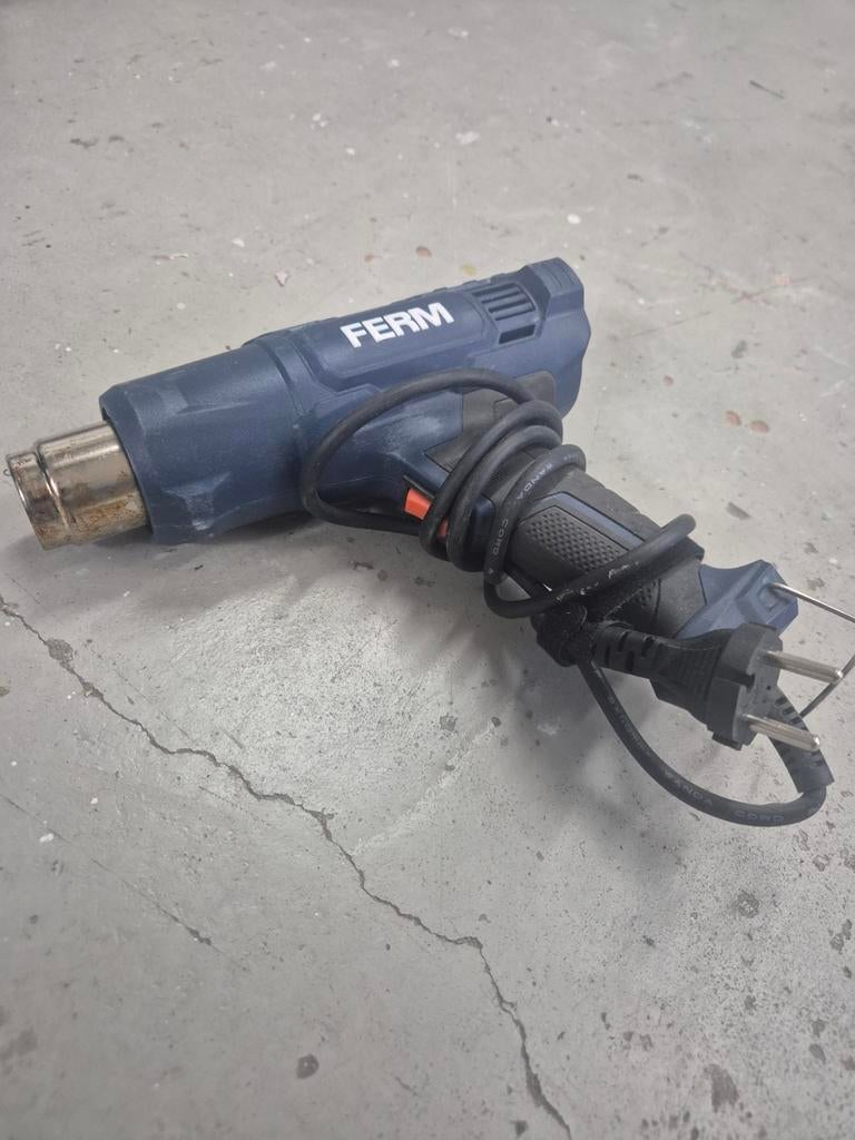 Verfafbrander FERM - Gebruikt maar werkt perfect, Doe-het-zelf en Verbouw, Schildersmaterialen, Ophalen of Verzenden