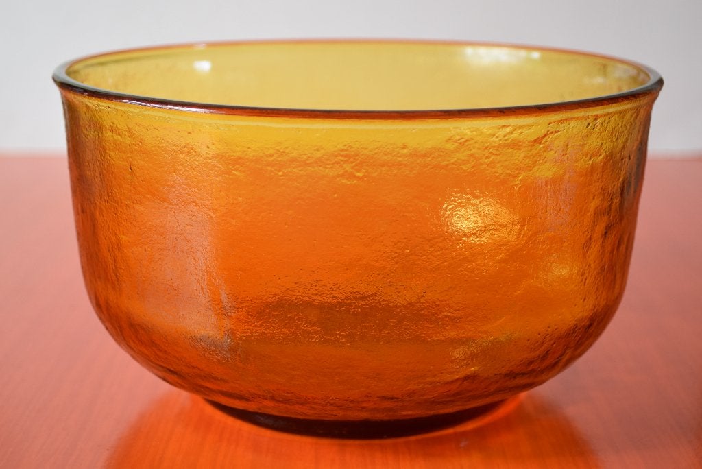 Grote retro vintage Arcoroc Sierra schaal / fruitschaal, Overige merken, Ophalen of Verzenden, Overige stijlen, Glas