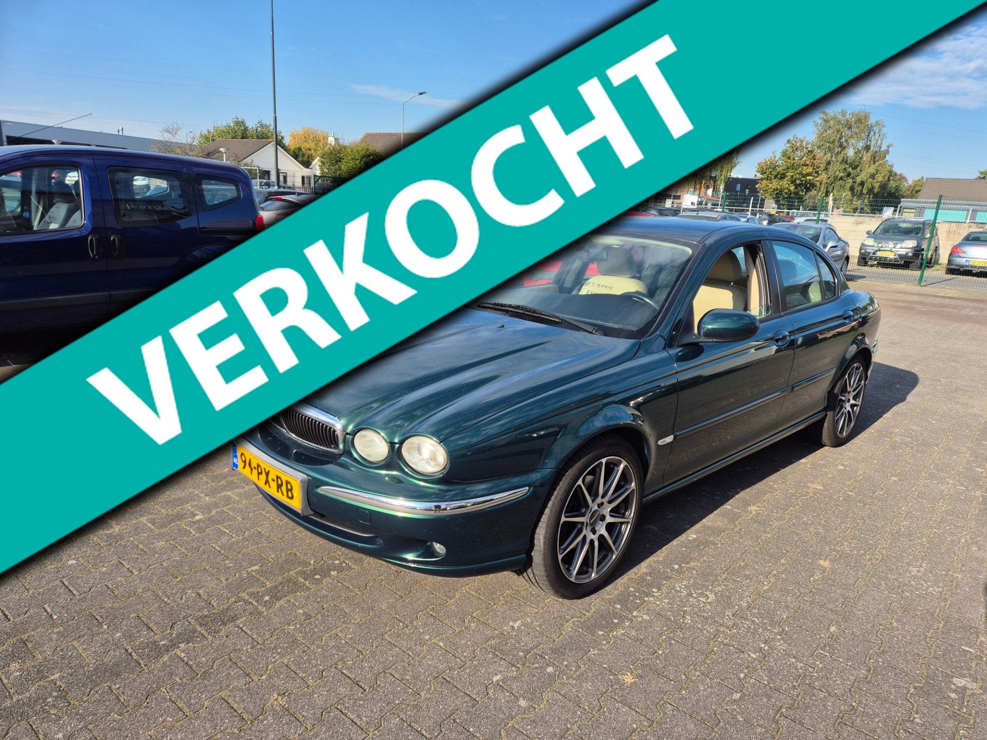 Jaguar X-type Jaguar X-type 2.0 V6 Business Edition-LEER, Auto's, Voorwielaandrijving, Beige, 156 pk, Handgeschakeld