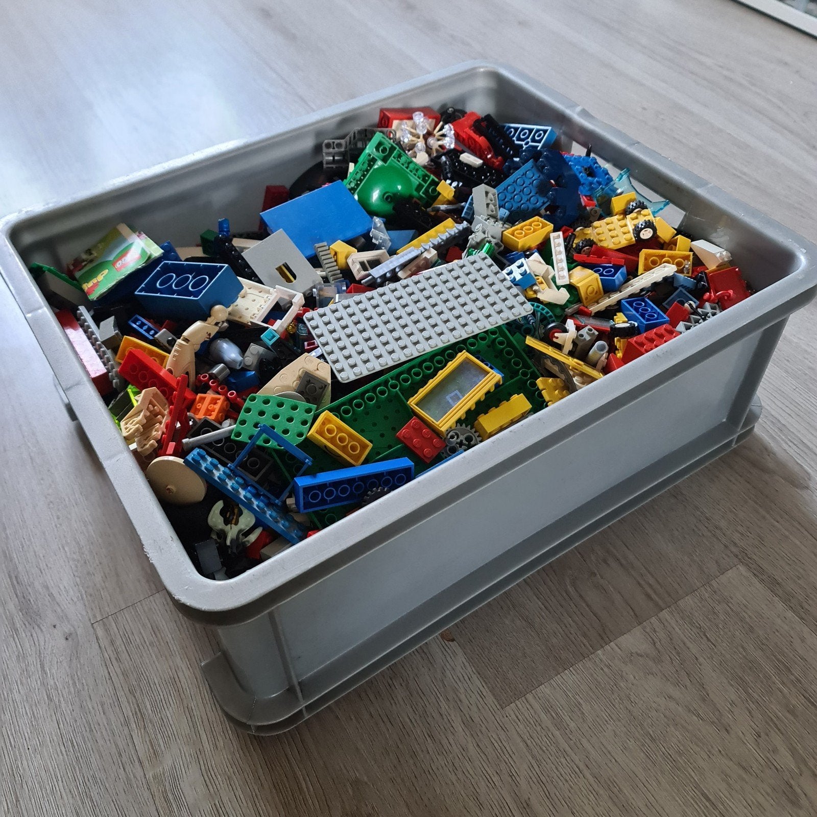 Grote bak Lego zo'n 4,5 kilo, Ophalen of Verzenden, Gebruikt, Losse stenen, Lego