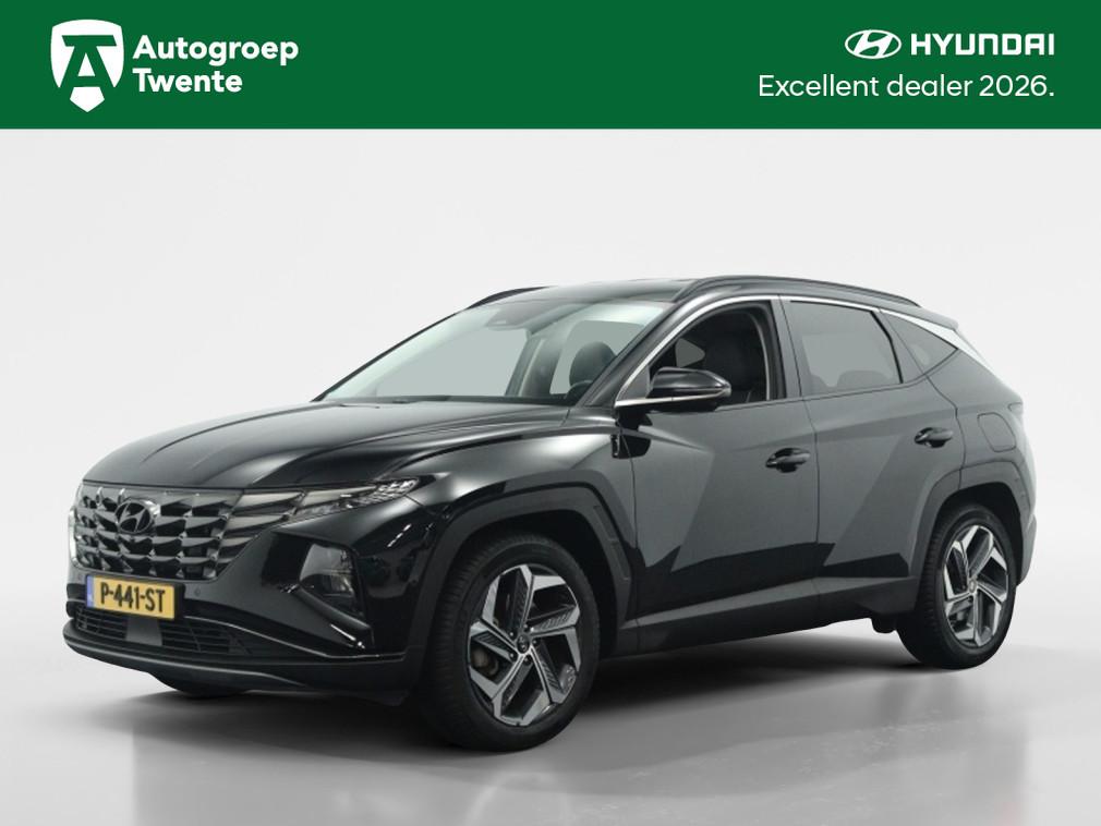 Hyundai Tucson 1.6 T-GDI HEV Premium | Trekhaak | 360 camera, Auto's, Hyundai, 12 maanden, Adaptive Cruise Control, Gebruikt, 4 cilinders