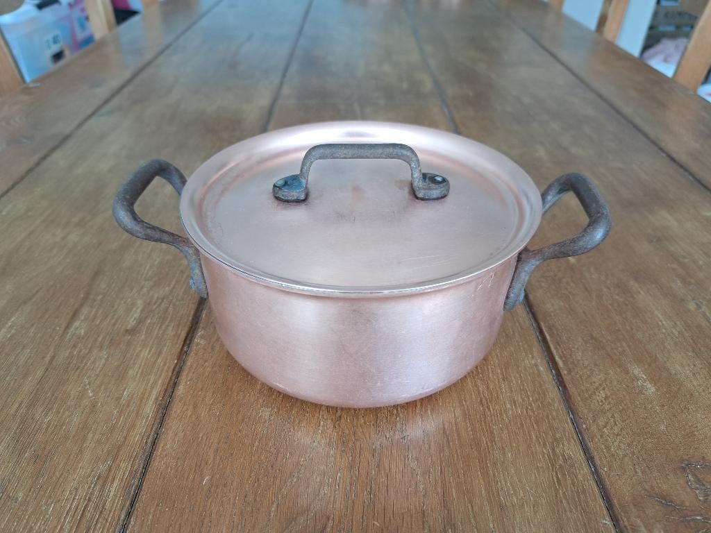 Falk Culinair pan 16 cm met deksel, Huis en Inrichting, Verzenden, Gebruikt, Overige materialen, Kookpan of Snelkookpan
