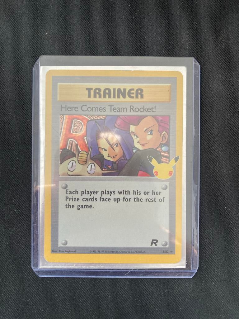 Pokémon Kaart: Here Comes Team Rocket 1995, Ophalen of Verzenden, Zo goed als nieuw, Losse kaart