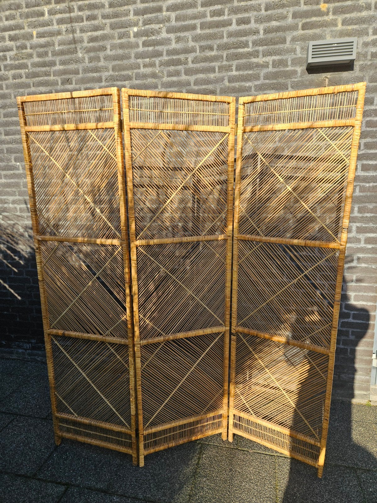 rotan kamerscherm vintage bruiloft, Ophalen, Gebruikt