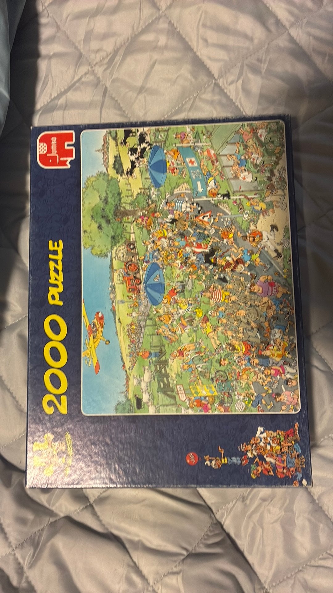 Jan van Haasteren Puzzel 2000 Stukjes, Hobby en Vrije tijd, Denksport en Puzzels, Ophalen, Meer dan 1500 stukjes, Gebruikt, Legpuzzel
