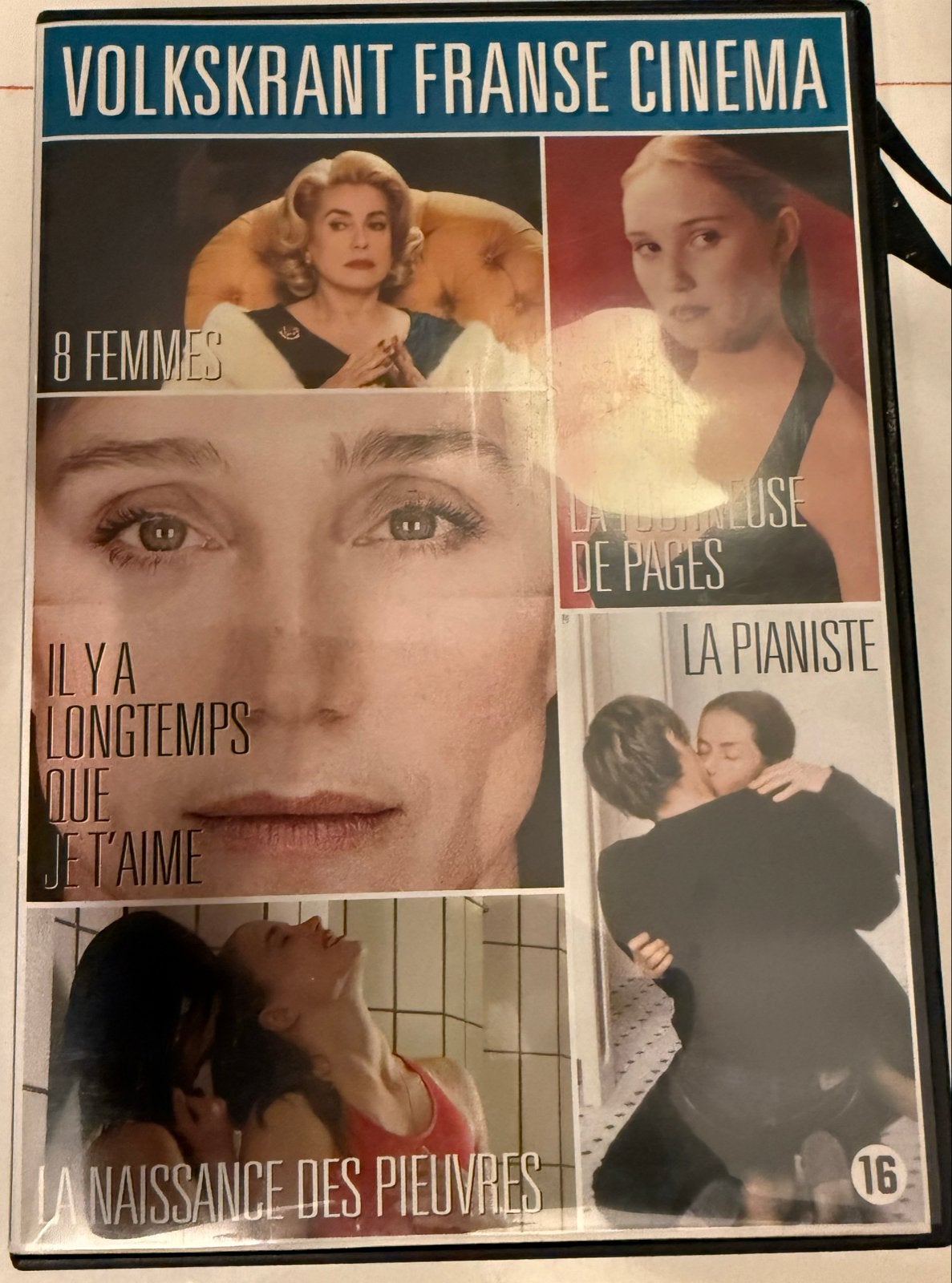 DVD box Volkskrant Franse Cinema (5 films), Vanaf 16 jaar, Nederlands, Ophalen of Verzenden, Zo goed als nieuw