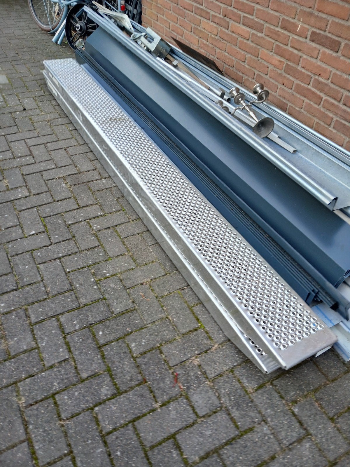 oprij planken alu, Ophalen of Verzenden