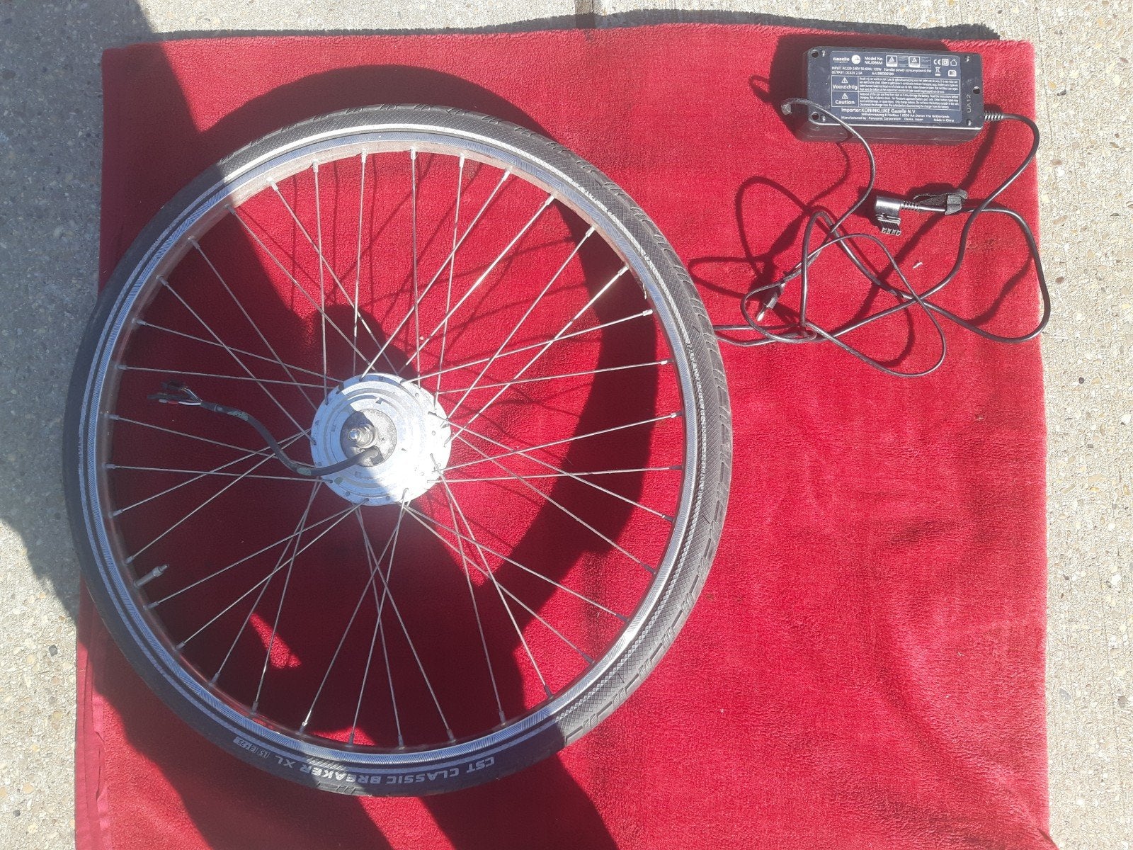 ....ELECTRISCH WIEL 24.95 EURO, Ophalen of Verzenden