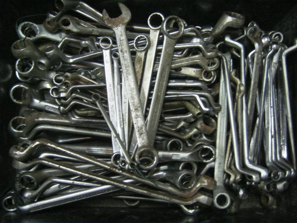 ringsleutels - steeksleutels en ring/steeksleutels, Ophalen of Verzenden, Gebruikt