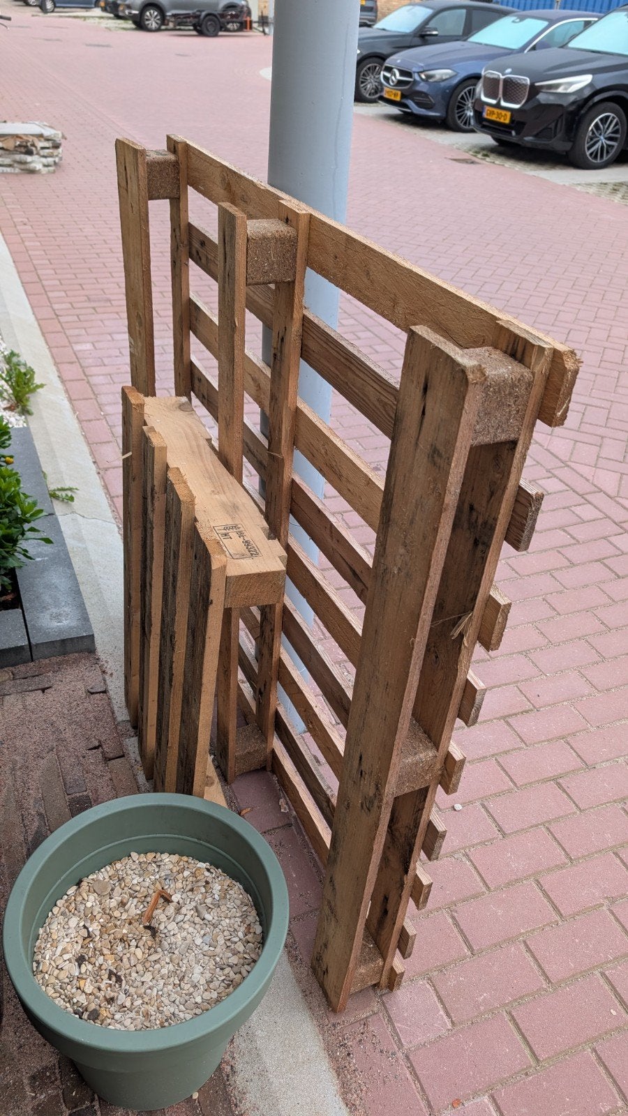 Gratis pallets mee te nemen, groot en klein, Ophalen, Minder dan 25 mm, Pallet, Minder dan 200 cm