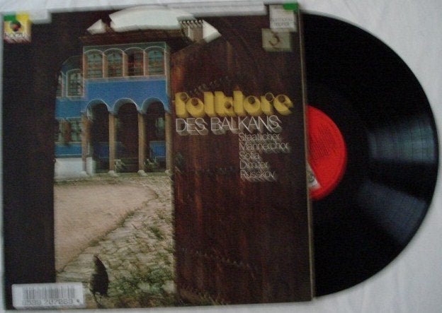 Folkore des Balkans - Staatlicher Männerchor Sofia, LP, Gebruikt, Balkan, Ophalen of Verzenden
