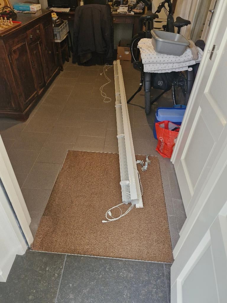 Jalouzie, Ophalen, Zo goed als nieuw, 200 cm of meer, Wit