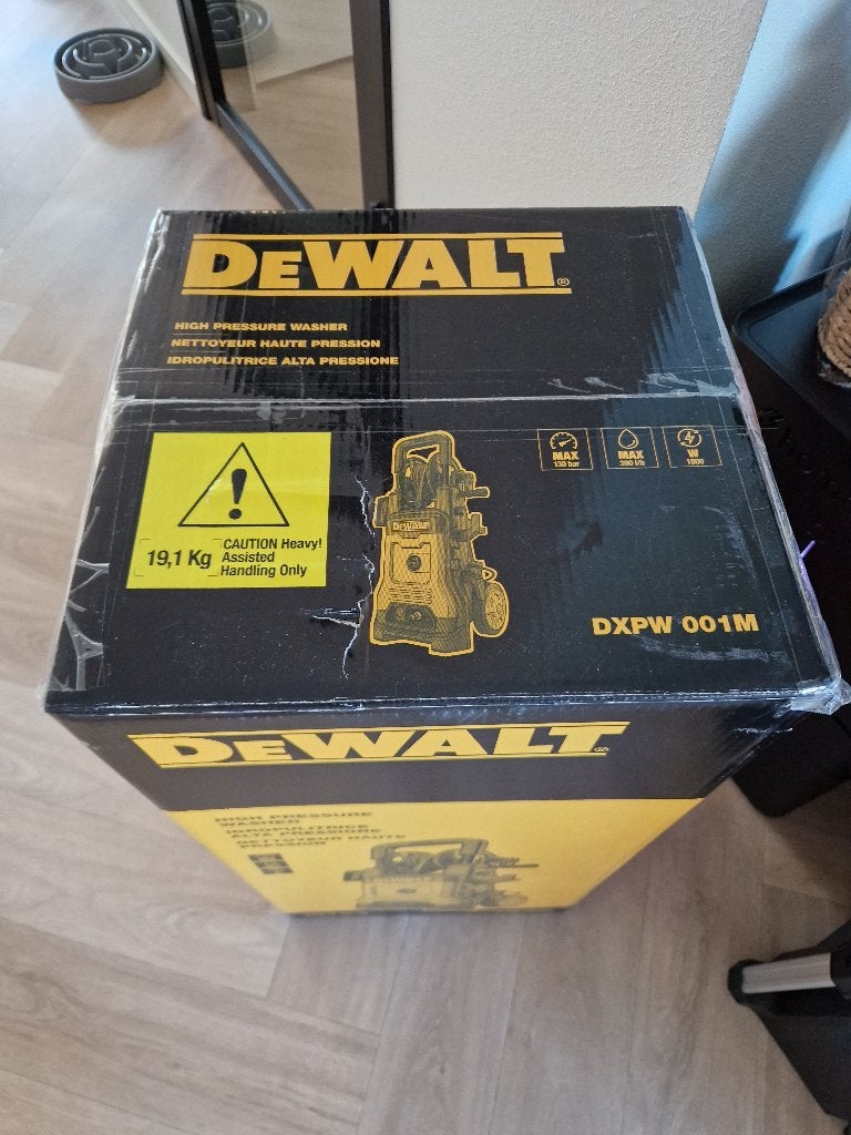 Dewalt DXPW 001M Hogedrukreiniger - Nieuw in doos, Ophalen, Nieuw, Met regelbare waterdruk, Dewalt