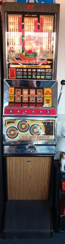One armed bandit Golden Arrow, Verzamelen, Automaten | Gokkasten en Fruitautomaten, Gulden, Ophalen