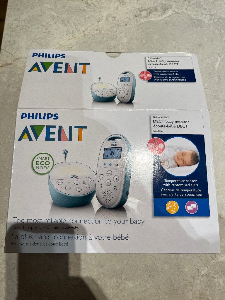 Philips Avent SCD560 DECT Babyfoon - Betrouwbaar en Veilig, Ophalen, Zo goed als nieuw, 250 meter of meer, Terugspreekfunctie