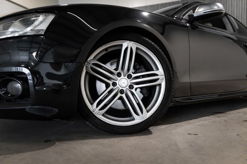 Audi A5 Coupé 4.2 S5 Quattro Pano Leder Navi Stoelverw., 4 stoelen, Zwart, Leder, Bedrijf