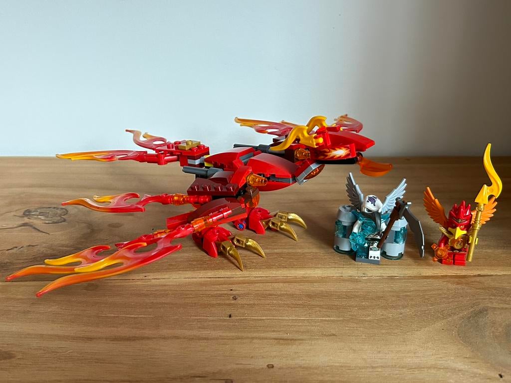 Lego Chima 70221. Flinx’s Ultimate Phoenix, Ophalen of Verzenden, Gebruikt, Complete set, Lego