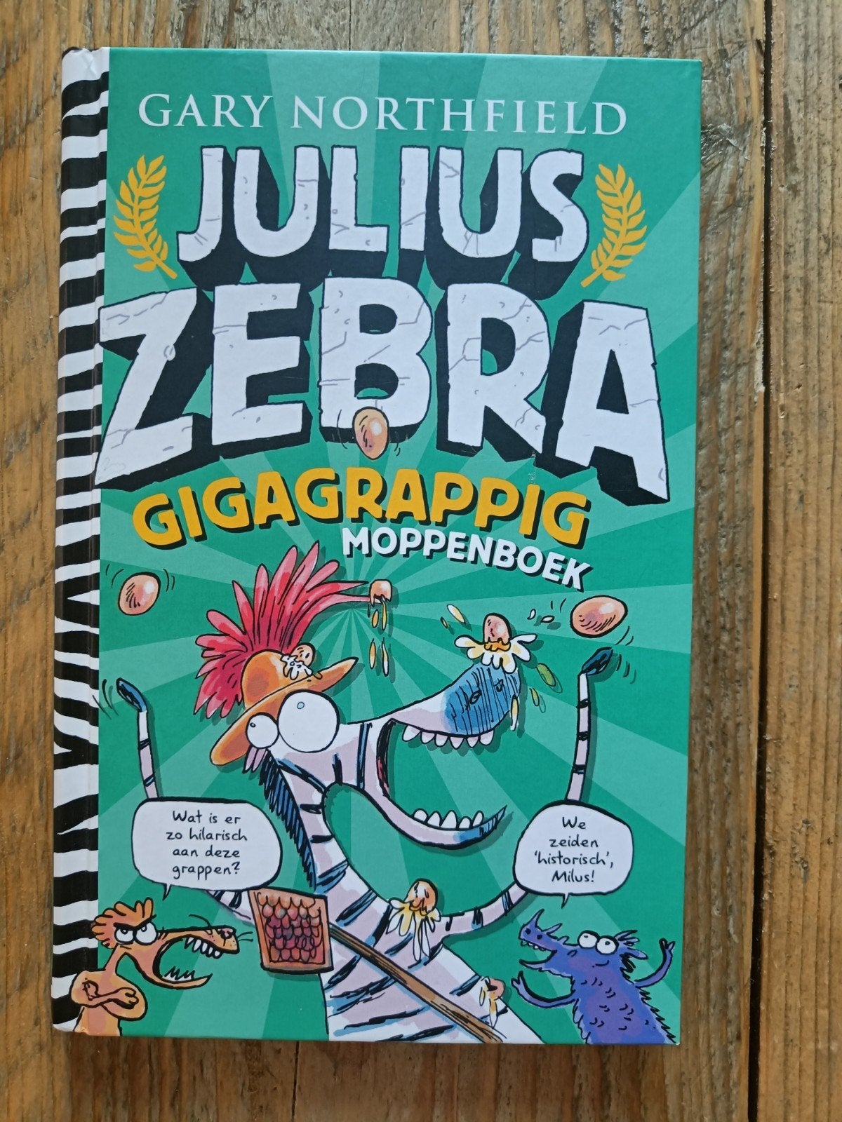 4 Boeken van Julius Zebra., Ophalen of Verzenden, Zo goed als nieuw, Fictie algemeen