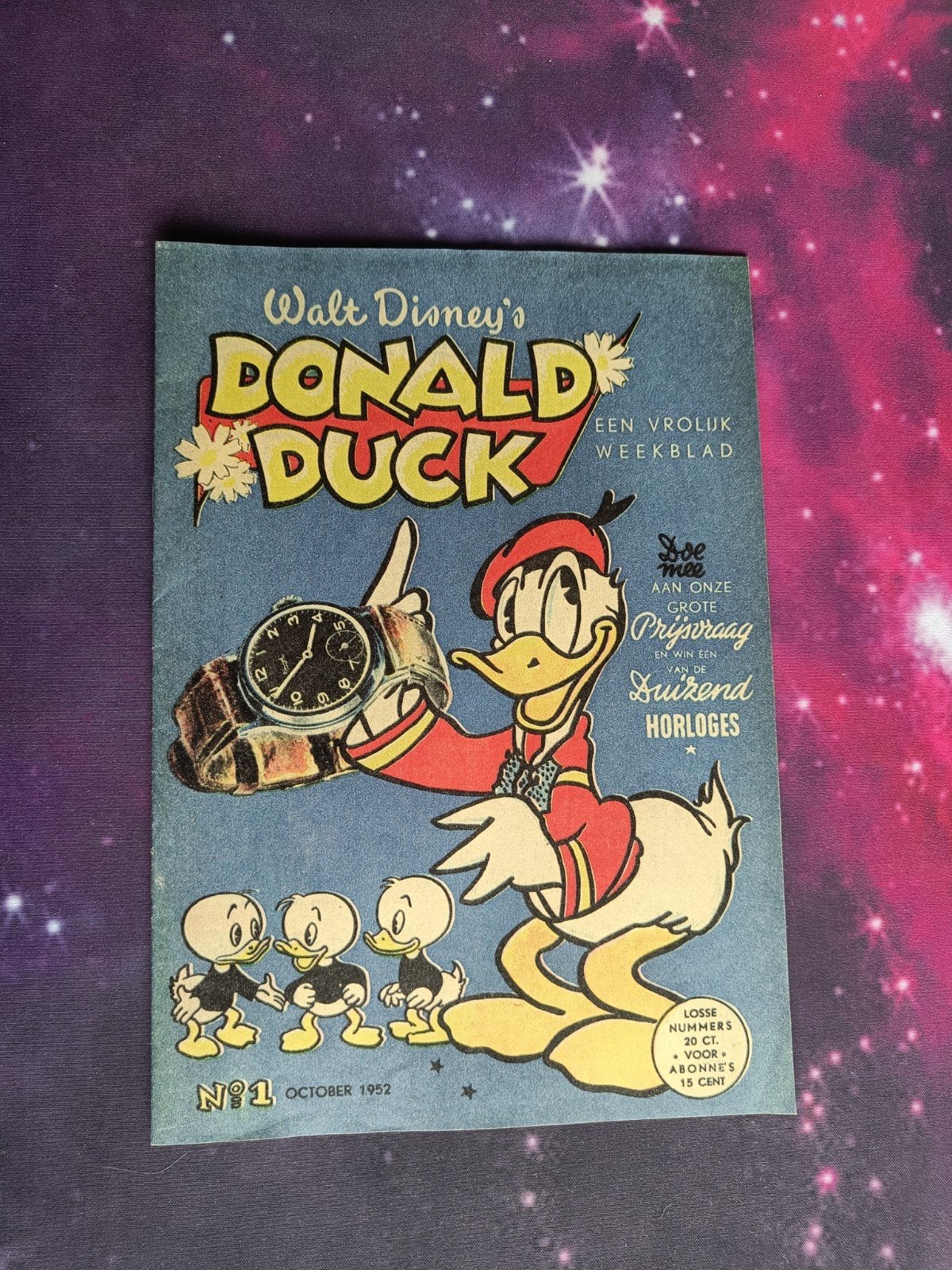 Donald duck nr 1 (herdruk), Boeken, Eén stripboek, Ophalen, Gelezen