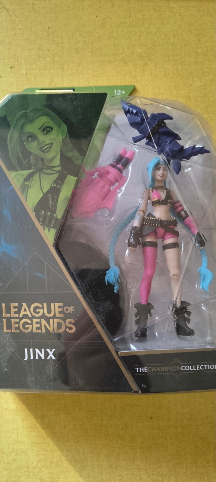 League of Legends Jinx actiefiguur - The Champion Collection, Verzamelen, Poppetjes en Figuurtjes, Ophalen of Verzenden, Nieuw