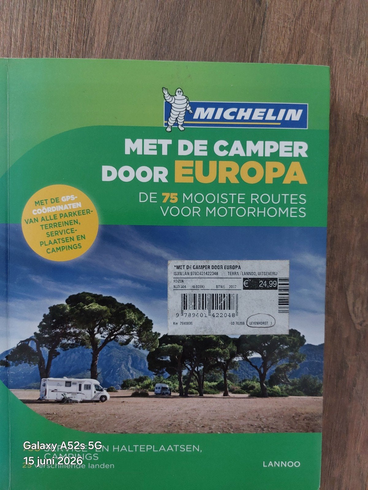 Michelin Campergids Europa: 75 Mooiste Routes, Boeken, Michelin, Europa, Nieuw, Ophalen of Verzenden