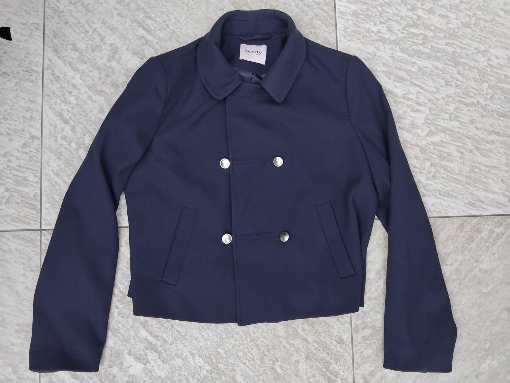 Orsay jas blauw maat 38 jasje, Maat 38/40 (M), Blauw, Ophalen of Verzenden, Zo goed als nieuw