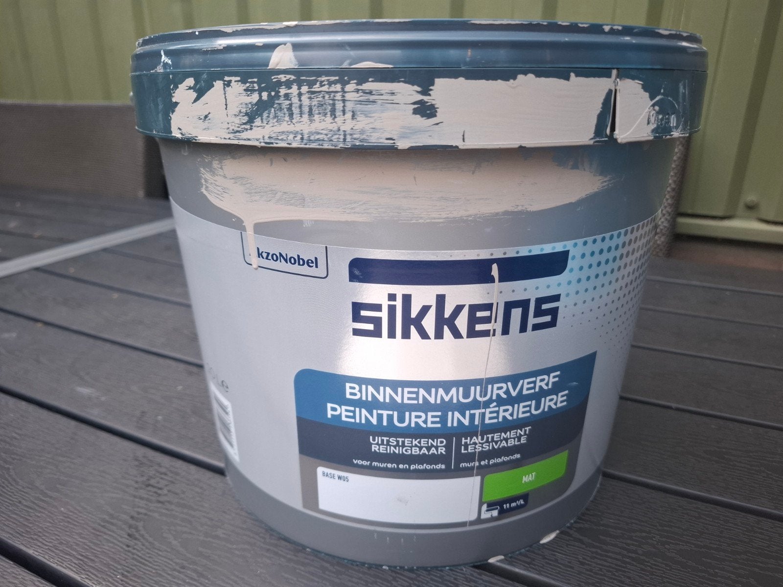 Sikkens Binnenmuurverf S 3005-Y50R - 10 liter, Ophalen, 5 tot 10 liter, Grijs, Verf