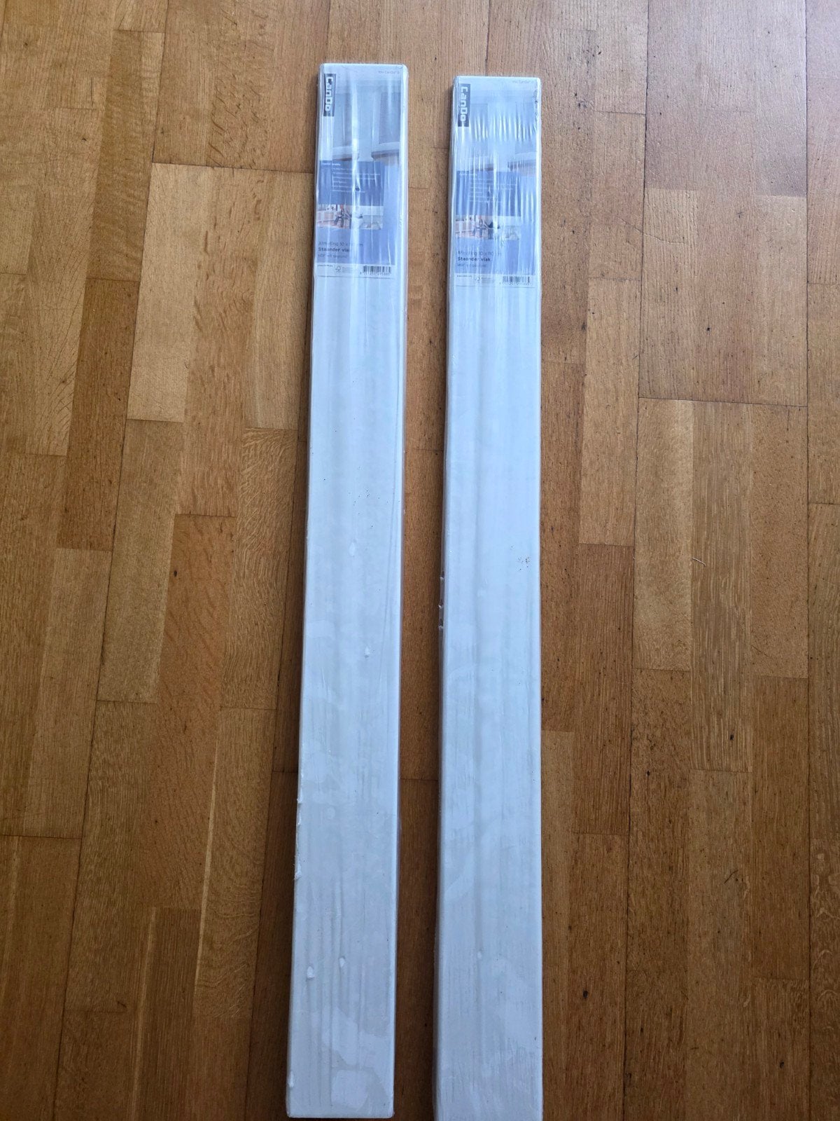 CanDo Radiatorbekleding Staander Vlak MDF Wit Gegrond 110cm, Ophalen, 100 tot 150 cm, Overige typen, Nieuw