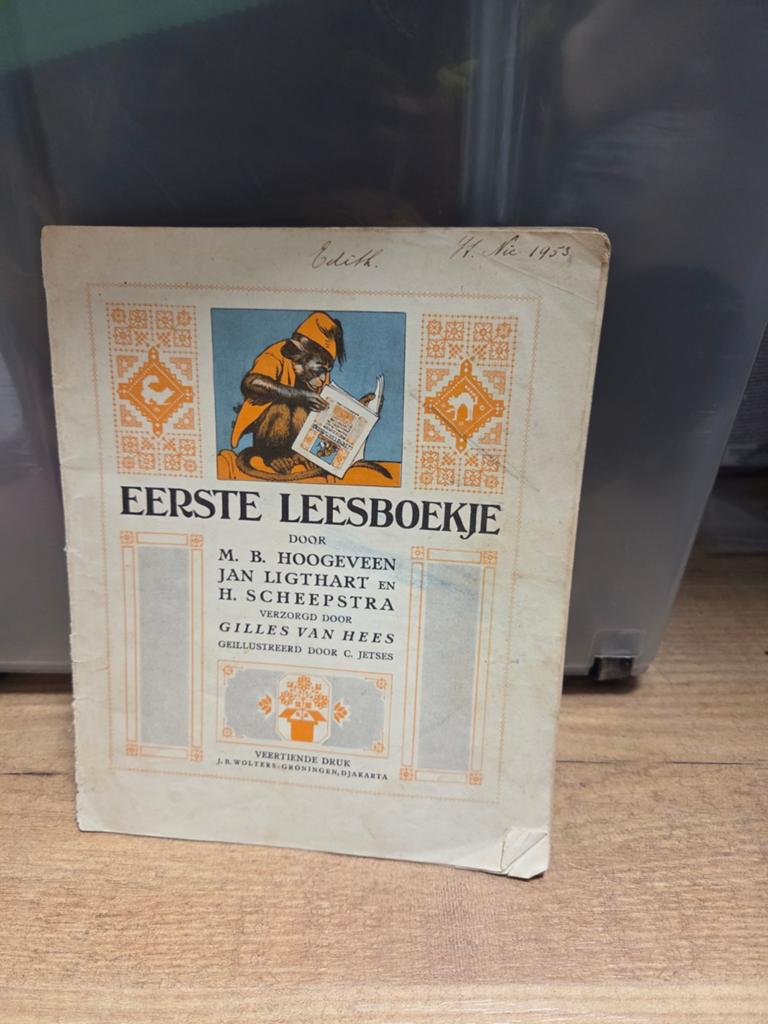 Hoogeveen's Leesmethode: Eerste Leesboekje (1953), Ophalen of Verzenden, Gelezen, M.B. Hoogeveen, Jan Ligthart, H. Scheepstra