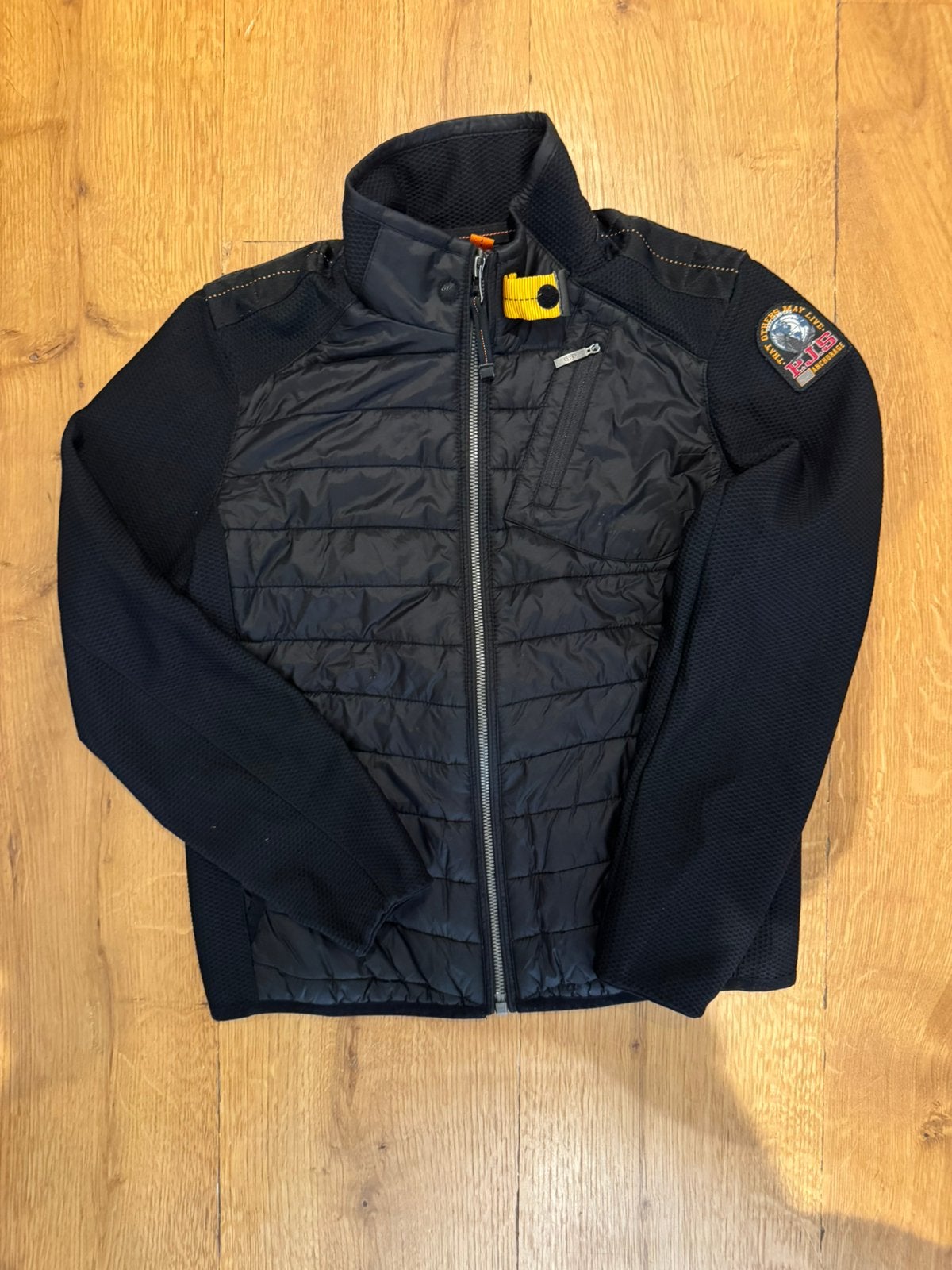 Parajumper jas maat 10/140, Ophalen of Verzenden, Zo goed als nieuw, Overige maten, Zwart