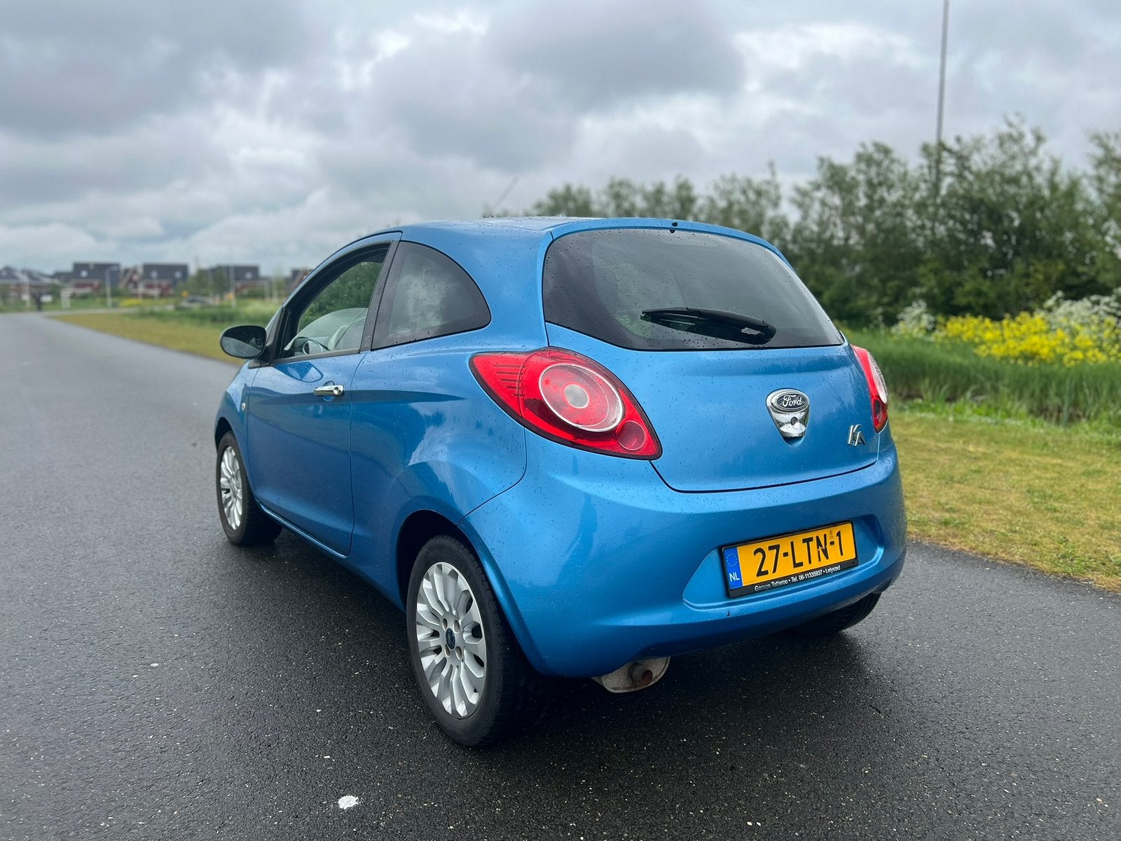 Ford Ka 1.2 Titanium X Nieuw APK Airco 2010, Voorwielaandrijving, Stof, Elektrische ramen, 4 cilinders