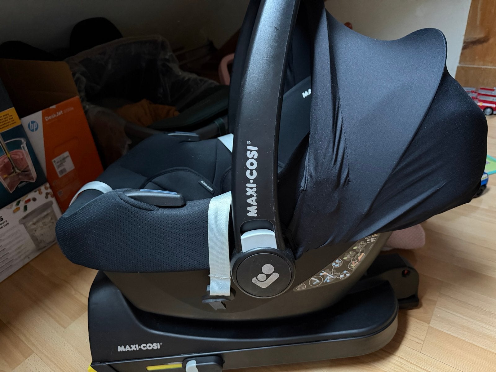 Maxi-Cosi autostoel mét Isofix base ZGAN!, Kinderen en Baby's, Autostoeltjes, Ophalen, Autogordel of Isofix, Zijbescherming, Zo goed als nieuw