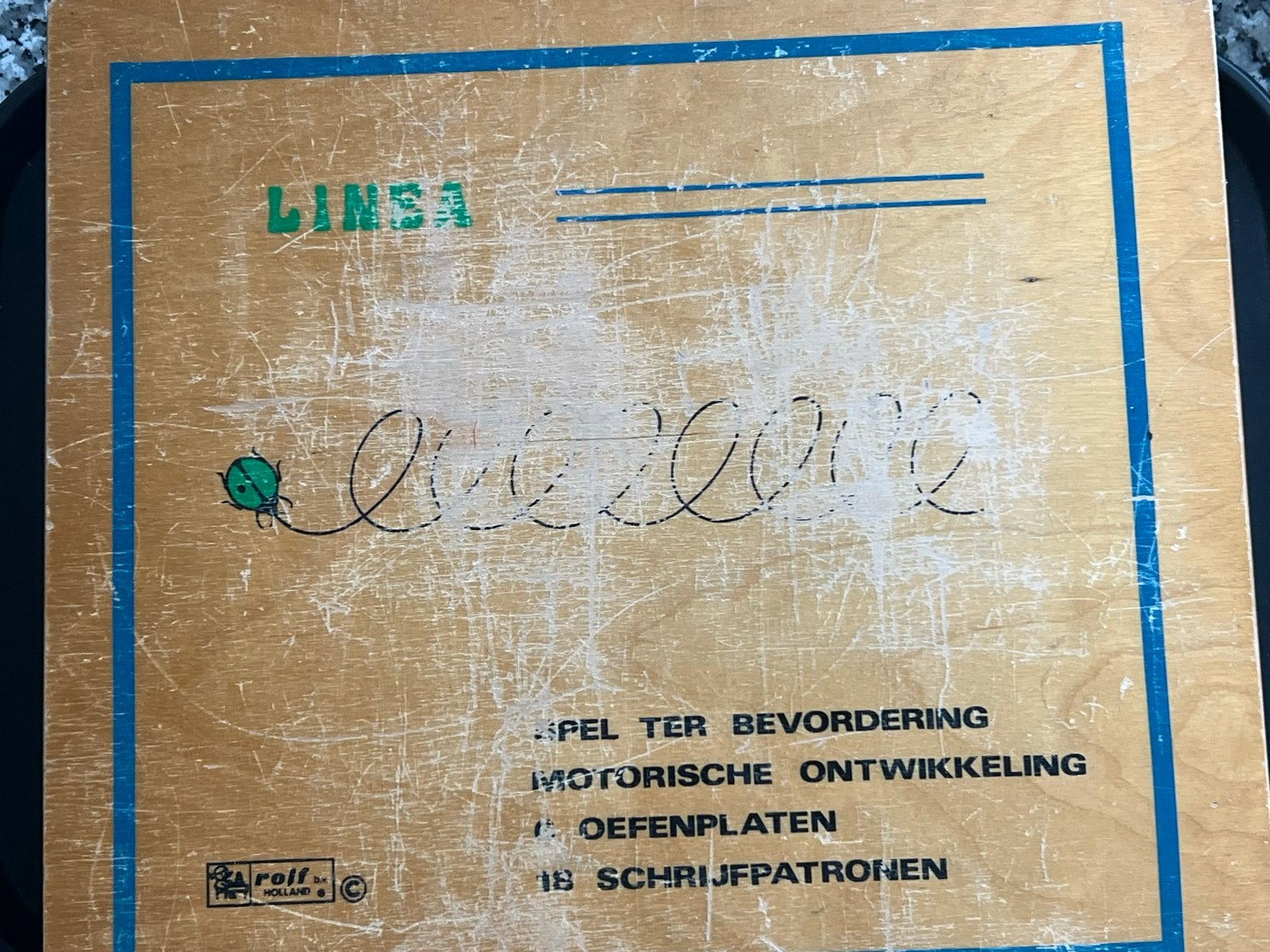 Linea Spel Motorische Ontwikkeling Rolf Holland, Kinderen en Baby's, Speelgoed | Educatief en Creatief, Ophalen, Gebruikt, Taal en Lezen