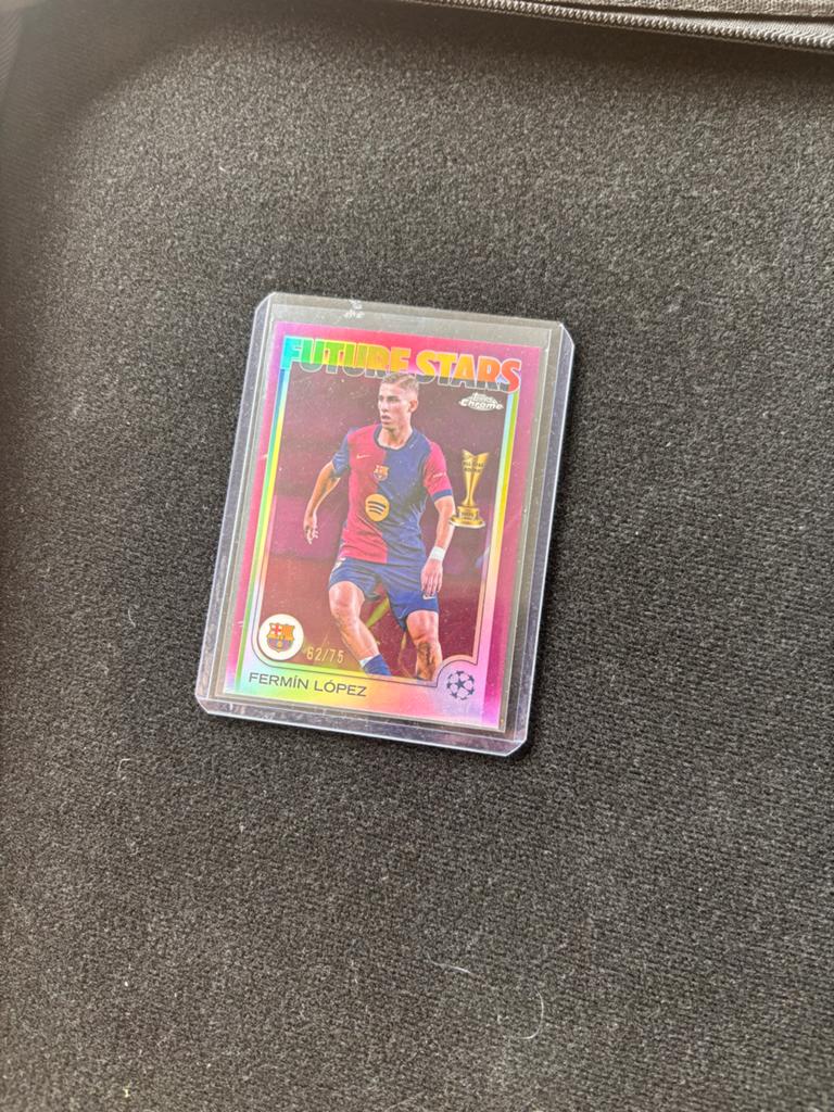 Voetbal Spelerskaarten - Fermin Lopez, Van Dijk, Theo Hernan, 1 speler, Ophalen of Verzenden, Zo goed als nieuw, Vanaf 3 jaar