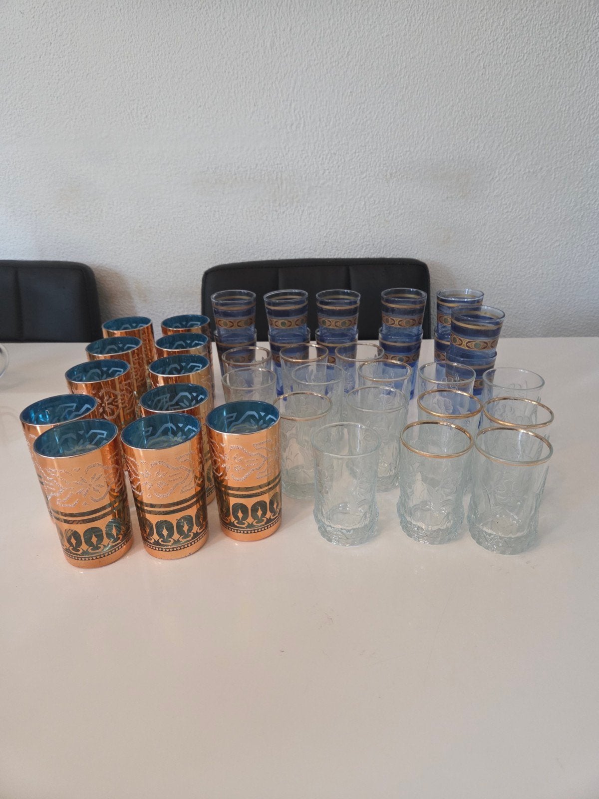 Diverse theeglazen, Huis en Inrichting, Ophalen, Glas of Glazen, Overige stijlen, Glas
