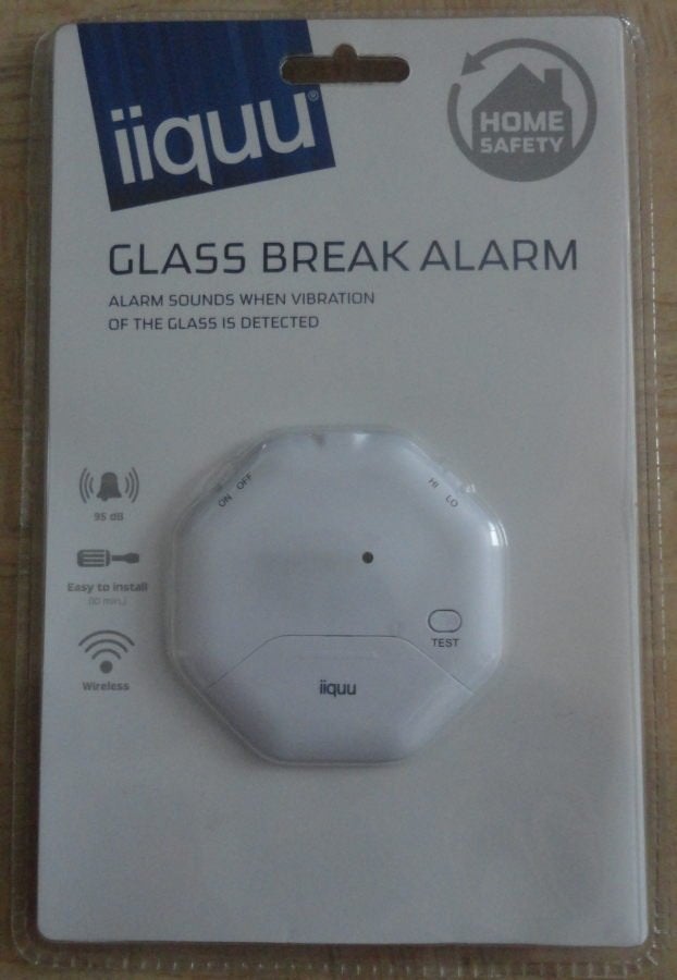 Iqquu Glass Break Alarm, Detector, Sensor of Melder, Nieuw, Ophalen of Verzenden, Overige soorten