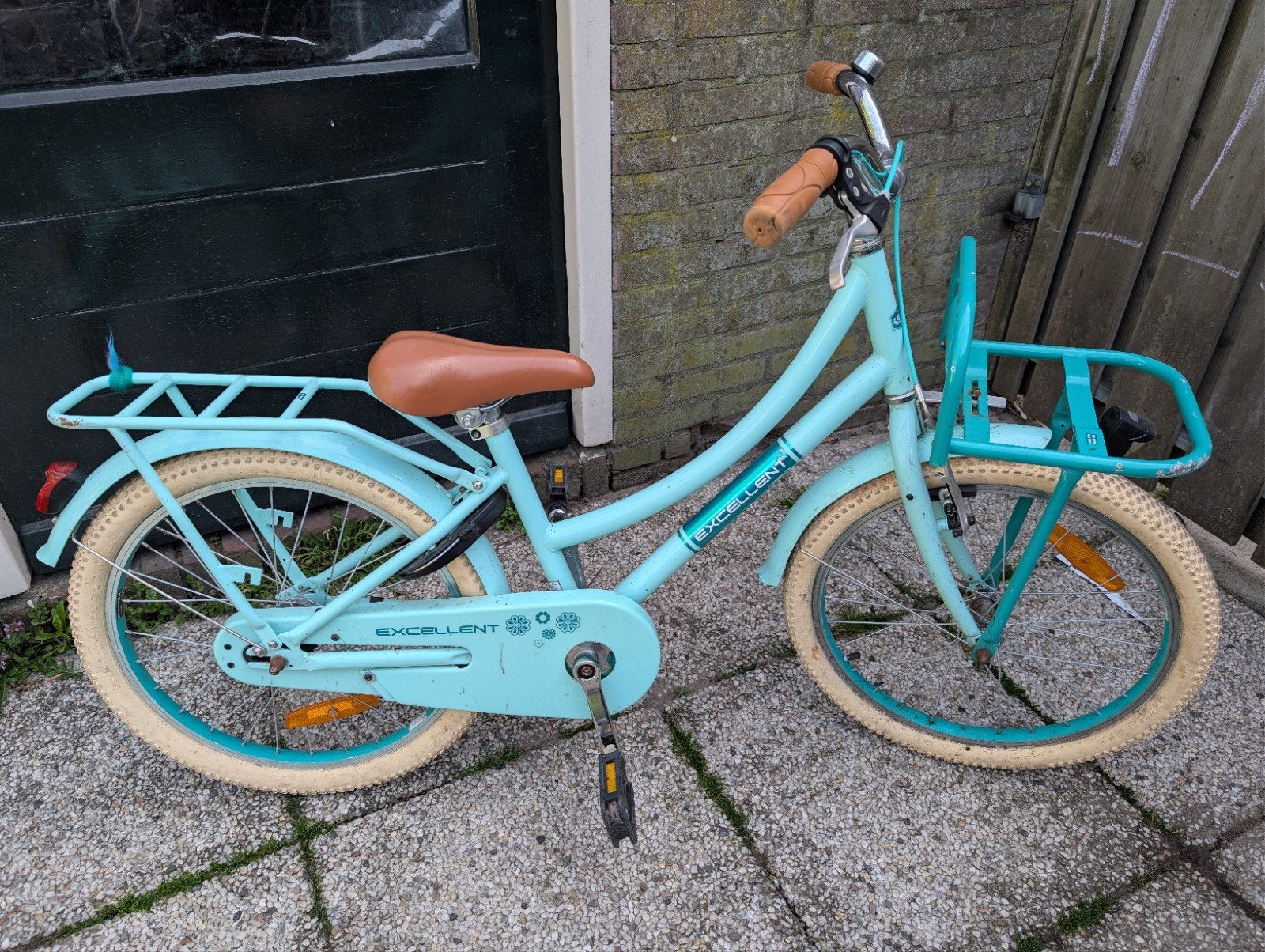 Fiets 20 inch, Ophalen