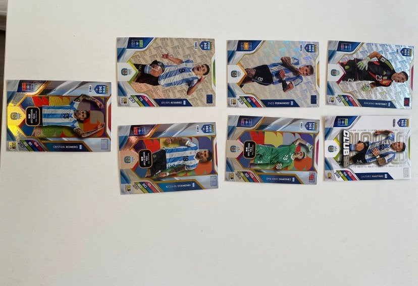 Voetbalkaartjes argentinie, Ophalen of Verzenden, Zo goed als nieuw, Plaatje