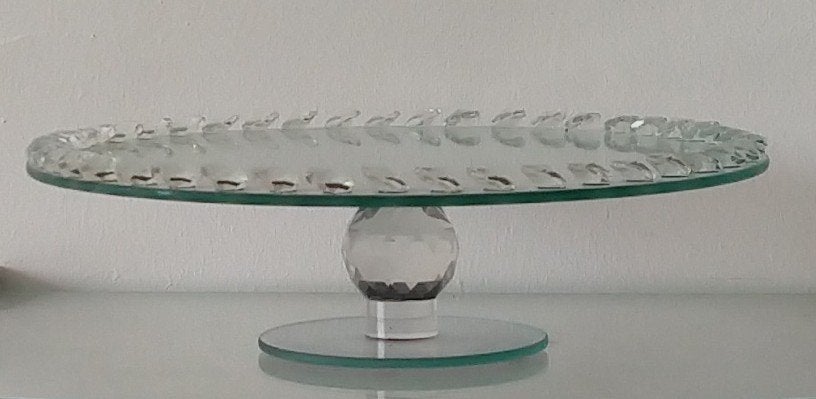 decoratie spiegel plateau/etagiere, glas, volgnr 62, Ophalen of Verzenden, Zo goed als nieuw