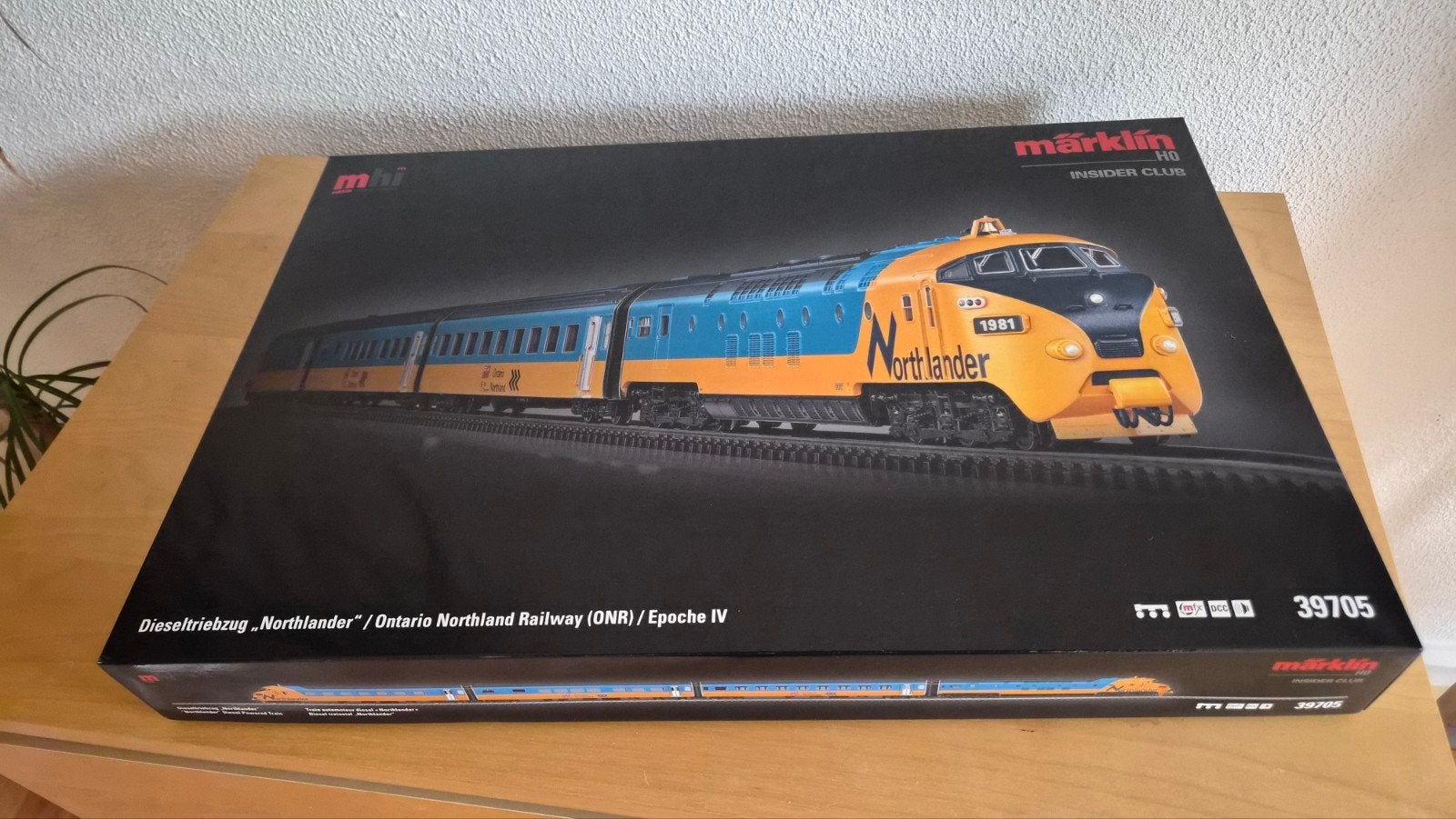 MARKLIN 39705 Northlander NIEUW, Hobby en Vrije tijd, Modeltreinen | H0, Wisselstroom, Treinset, Nieuw, Ophalen of Verzenden