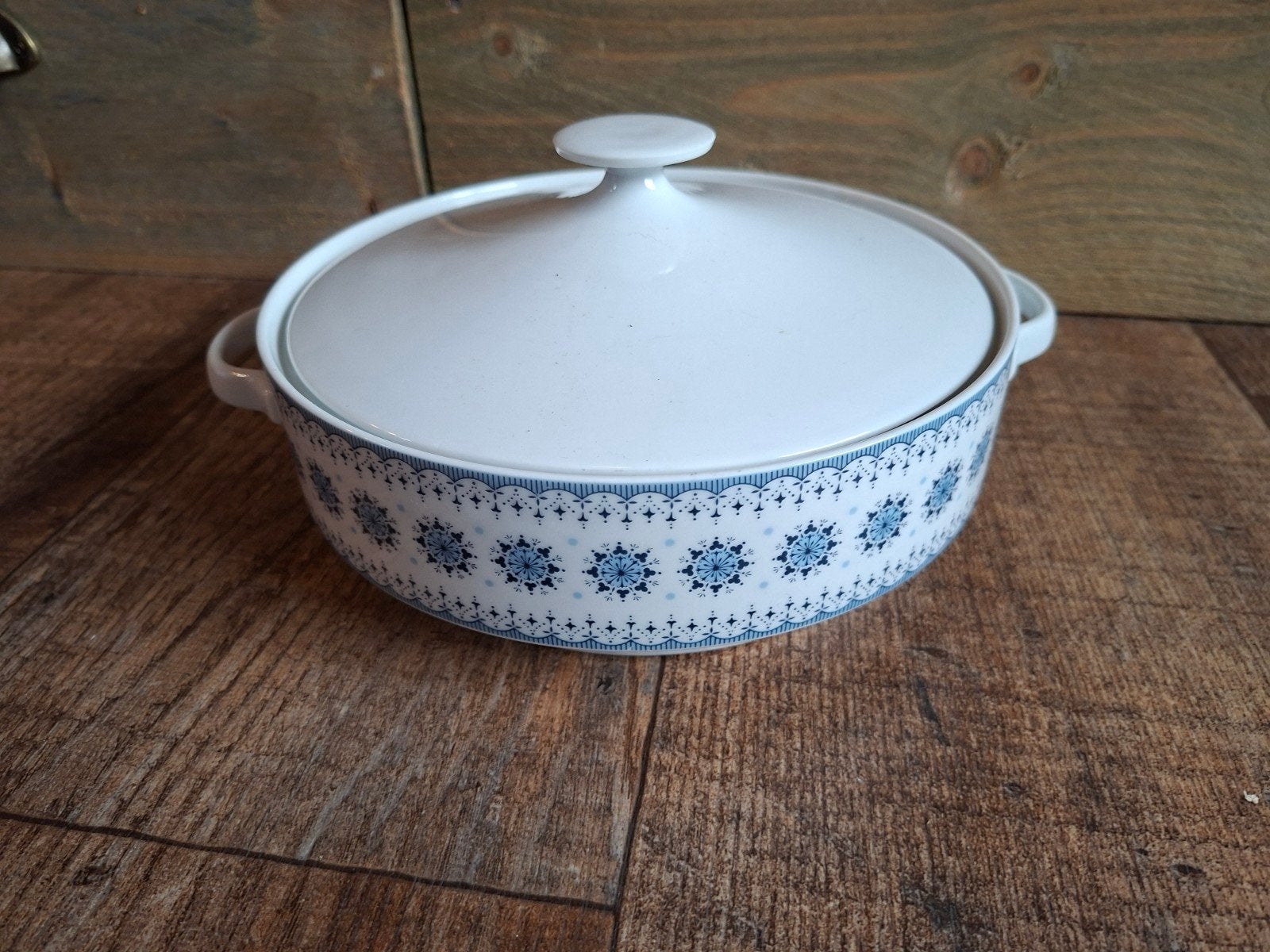 Vintage Spenzo Georgette Terrine met Deksel - Goede Staat, Antiek en Kunst, Ophalen of Verzenden