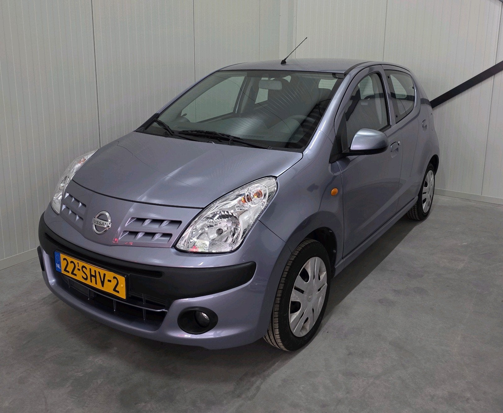 Nissan Pixo 1.0 50KW 5D 2011 Blauw, Auto's, Nissan, Particulier, Pixo, Airbags, Airconditioning, Centrale vergrendeling, Elektrische ramen