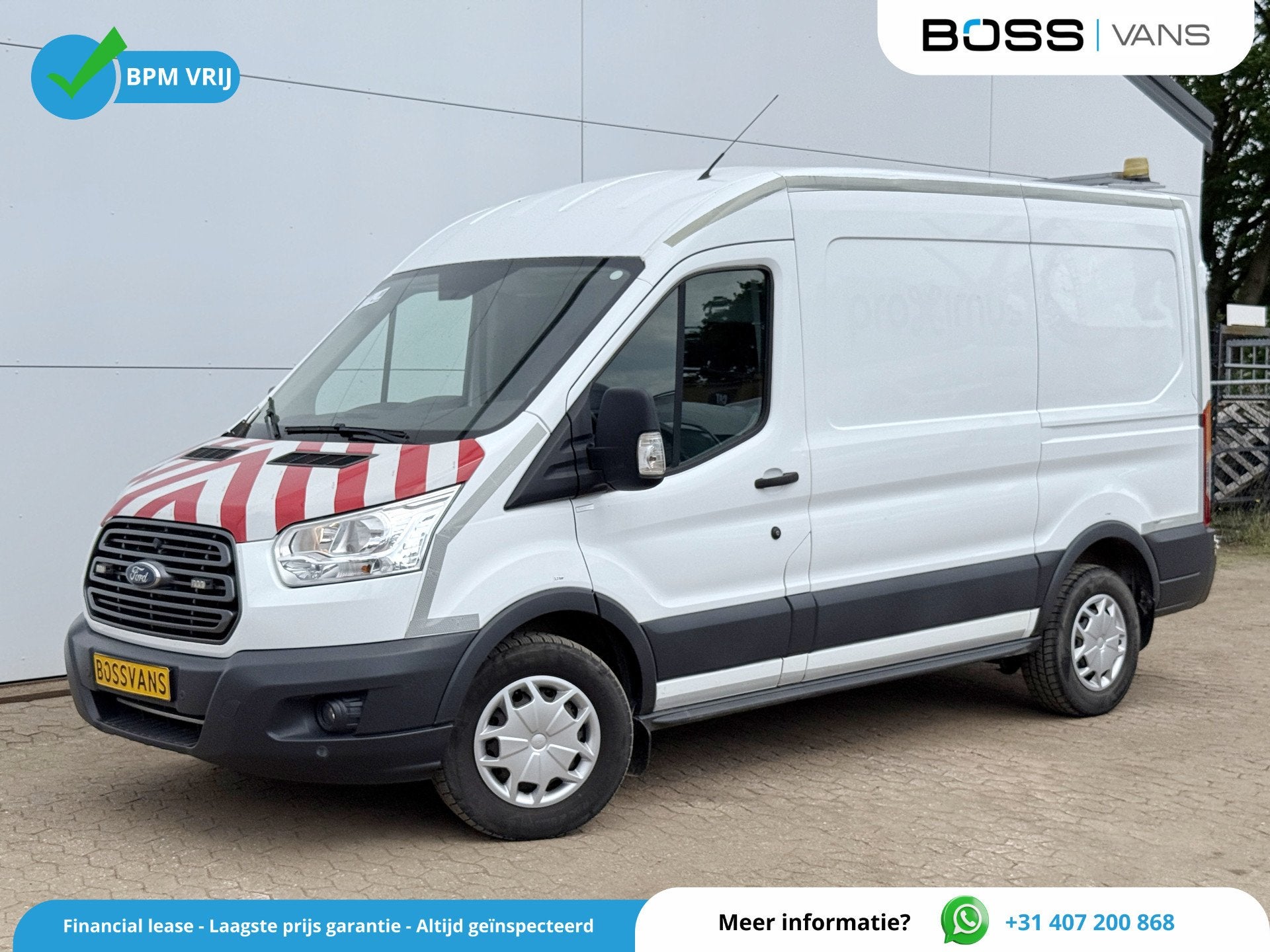 Ford Transit 2.0 TDCI 130PK L2H2 Airco Cruise Control Parkee, Auto's, Voorwielaandrijving, Gebruikt, Zwart, 4 cilinders