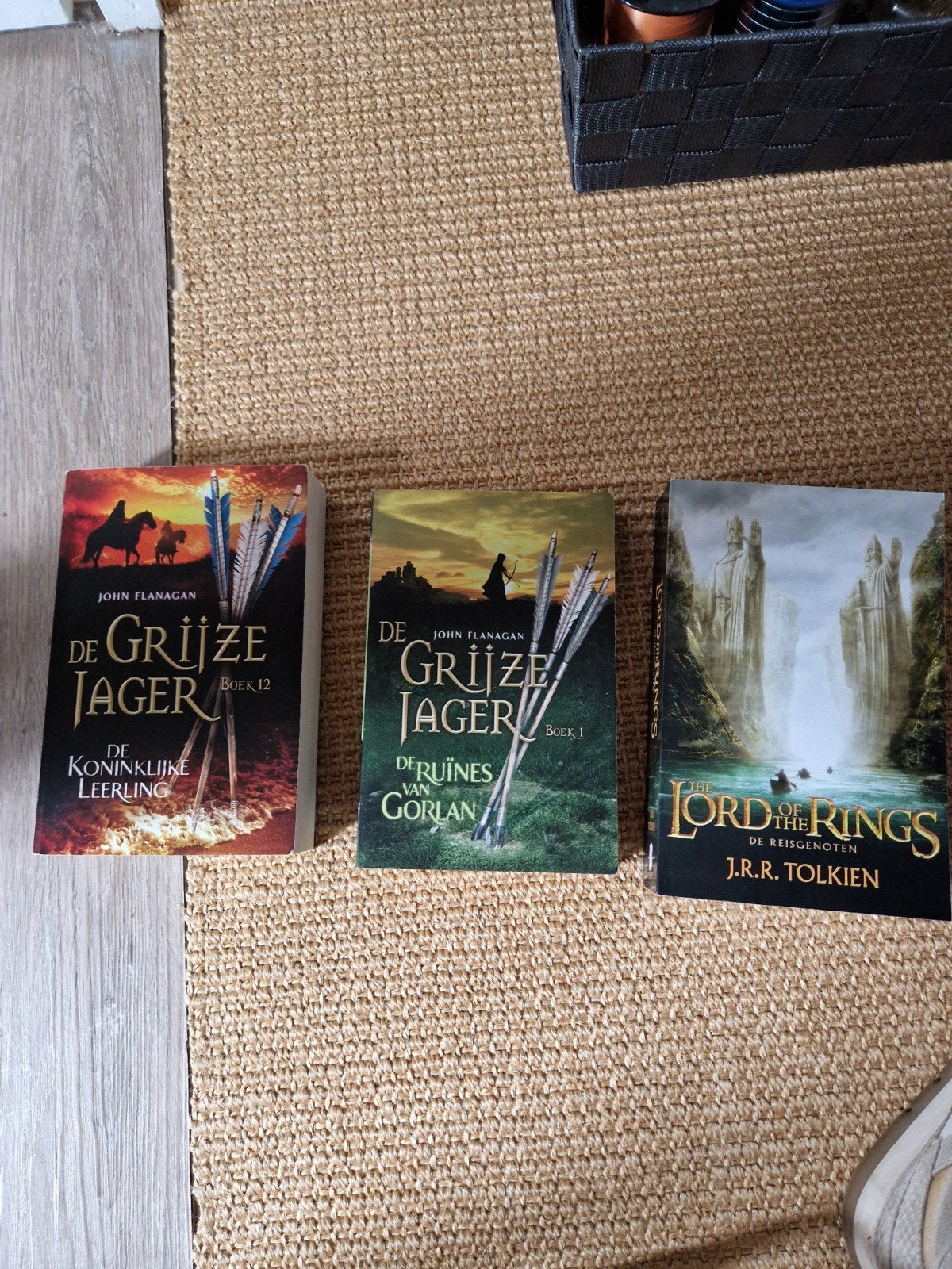 De grijze jager boek 1, boek 12 en Lord of the rings, Boeken, Ophalen of Verzenden, Zo goed als nieuw, John Flanagan