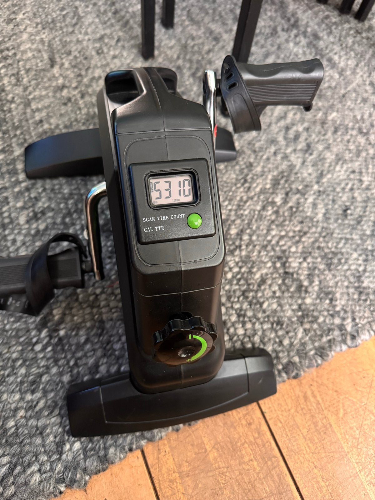 Tunturi Cardio Fit M30 Stoelfiets/Bureautrainer, Ophalen, Kunststof, Zo goed als nieuw, Stoelfiets