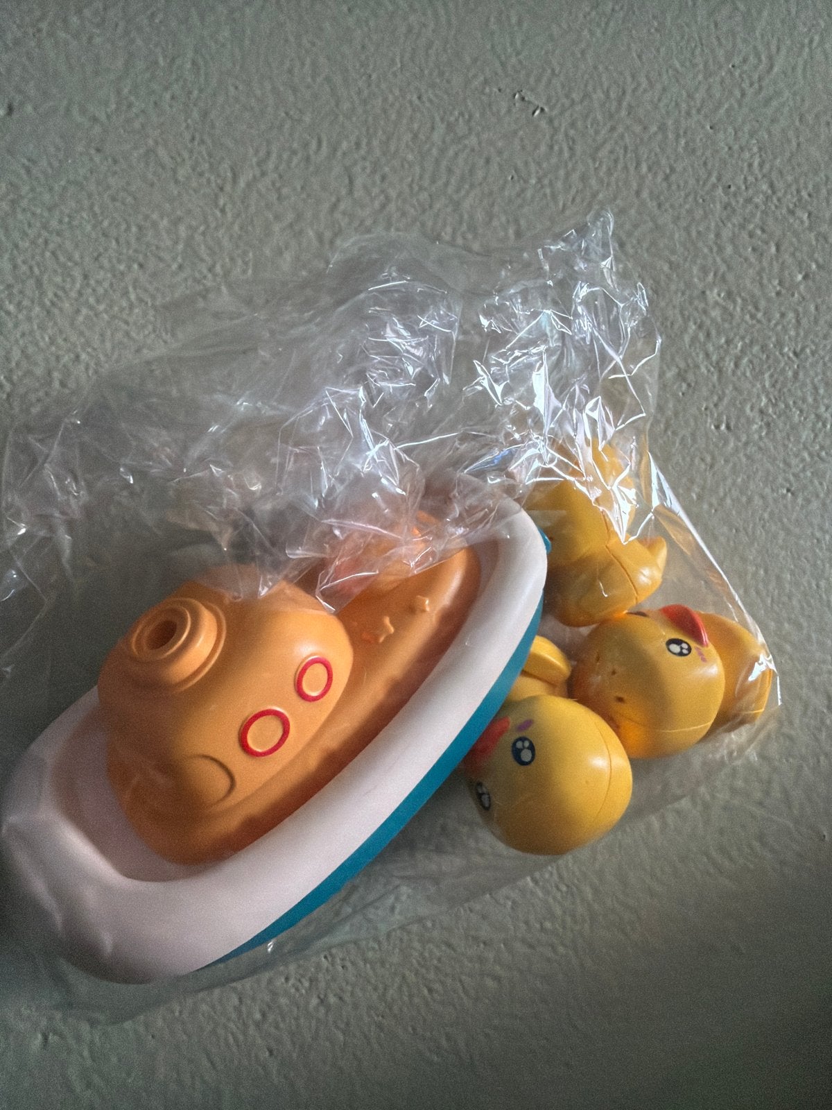 Leuk badspeelgoed: bootje met eendjes, Ophalen of Verzenden, Nieuw, Speelgoedset, Inclusief accessoires